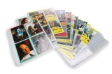 Set 15 Folii transparente 4 buzunare verticale 108 x 148 mm pentru Album de autografe 7927