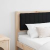 VidaXL Tăblie tapițată Maro 180 cm Lemn de pin masiv și stofă 879051