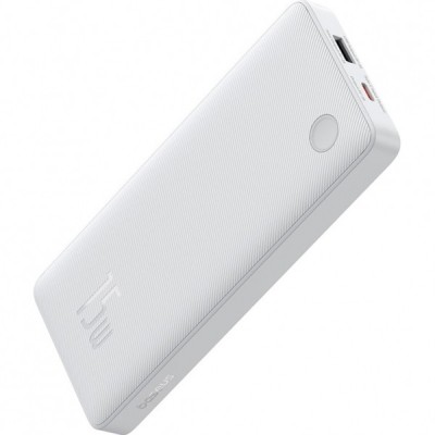 Baterie Externa Baseus Airpow Lite, 10000mAh, 15W, 1 x USB-A - 1 x USB-C, Alba foto