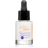 Aden Cosmetics 2in1 Face Primer &amp; Serum Fundatia serului lucios 15 ml