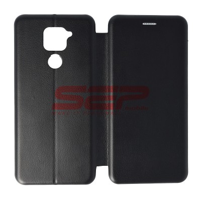 Toc FlipCover Round Xiaomi Redmi Note 9 Black foto