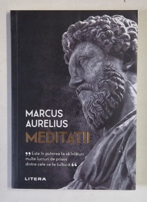 MEDITATII de MARCUS AURELIUS , 2024 foto