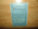 Revista Scoala nr:1 Cernauti anul 1922