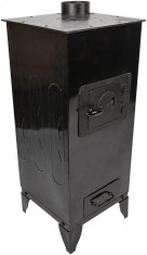 Semineu Soba Lemne Samotat Plita 7.7kw Negru Casa Camera + Livrare GRATUITA