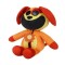Jucărie de colecție DogDay, personajul &icirc;ndrăgit din celebrul joc Smiling Critters, portocaliu, 32cm