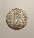 Belgia 5 Franci 1873 Piesa de Colectie, Europa