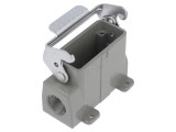 Carcasă pentru conectori HDC D10A cu clichet M20