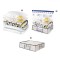 Set Depozitare Vid, XL, Dimensiuni 100x105x50cm, Gri, 3 Bucăți