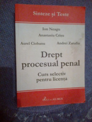 a7 DREPT PROCESUAL PENAL -ION NEAGU foto
