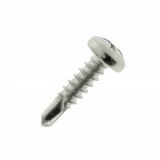 Surub autoforant inox A2, cap bombat, 3.9x25mm, DIN 7504P, PH2