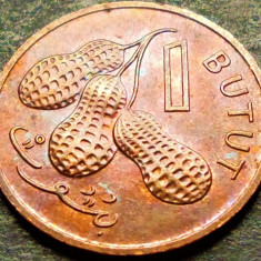 Moneda exotica 1 BUTUT - GAMBIA, anul 1971 * cod 4574