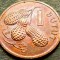 Moneda exotica 1 BUTUT - GAMBIA, anul 1971 * cod 4574
