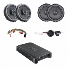 Pachet sistem audio Plug&amp;Play Awave dedicat Ford + Amplificator