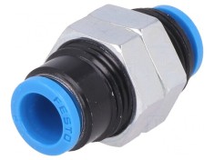 Racord Push-In Filetat Alamă Nichelată 0.95-6 bar