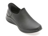 Cumpara ieftin Pantofi sport SKECHERS negri, ULTRA FLEX 3.0, din piele naturala