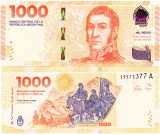 Argentina 1 000 1000 Pesos 2023 P-370 UNC