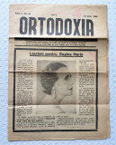 Publicatie religioasa Ortodoxia moartea Reginei Maria a Romaniei - 24 iulie 1938