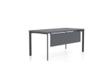 Cumpara ieftin Birou operational Flat 140 x 80 x 75 antracit Birou operational Dacris Flat 140 x 80 x 75 antracit