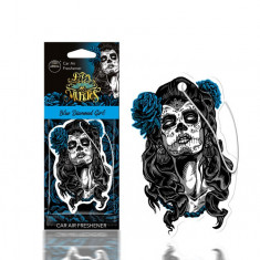 Odorizant Auto AROMA DIA DE LOS MUERTOS Blue Diamond Girl