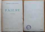 Cumpara ieftin Mateiu I. Caragiale , Pajere ; Versuri , 1936 , editia 1