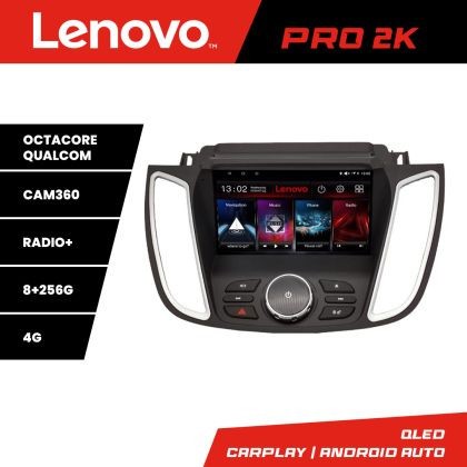 Navigatie Ford Kuga 2015-2020 SYNC2 si SYNC3 8 core QLED 2K 8+256 360 Android Waze USB Navigatie Internet Youtube Radio Lenovo CarStore Technology