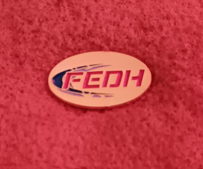 QW9 N5 50 - insigna - tematica hochei - Federatia de hochei pe ghiata din Spania foto