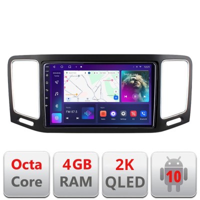 Navigatie VW Sharan 2011-2020 C-SHARAN Android Octa Core Ecran 2K QLED GPS 4G 4+32GB 360 KIT-Sharan+EDT-E409-2K v1 CarStore Technology foto