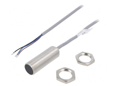 Senzor Inductiv NPN NO M18 IP68 8mm 12-30VDC foto