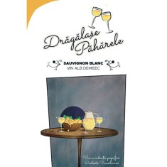Vin Alb Demisec Jidvei Dragalase Paharele Sauvignon Blanc, 5 L, 12% Alcool, Vin Demisec, Vinuri Albe, Vinuri Albe Demiseci, Vinuri Demiseci, Vin Alb S foto