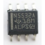 N5532A C.I. OP AMP,DUAL LOW NOISE,SMD NE5532AD Circuit Integrat TEXAS-INSTRUMENTS