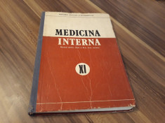 MEDICINA INTERNA CLASA XI D.DONA EDITURA DIDACTICA 1988 foto