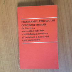 h7b Programul PARTIDULUI COMUNIST ROMÂN de făurire a societății socialiste