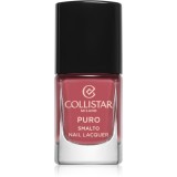 Collistar Puro Long-Lasting Nail Lacquer lac de unghii cu rezistenta indelungata culoare 102 Rosa Antico 10 ml