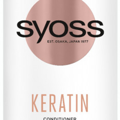 Balsam pentru par uscat Keratin, 440ml, Syoss