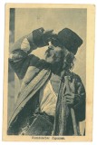 5482 - GYPSY, Tigan, Romania - old postcard, CENSOR - used - 1918