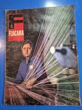 revista flacara 6 ianuarie 1973-articol si foto orasul bistrita,numar de anul nou , aura urziceanu,articol bistrita
