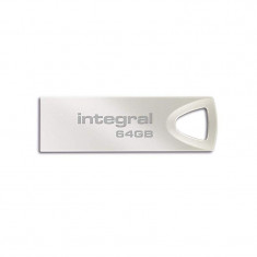 Memorie Flash Integral Arc, USB 2.0, capacitate 64 GB foto