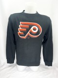 Philadelphia Flyers hanorac de bărbați Chrome Graphic Crew Sweatshirt Black - XL