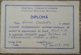 Diploma Cursurile Invatamantului Politico-Ideologic de Partid// 1979