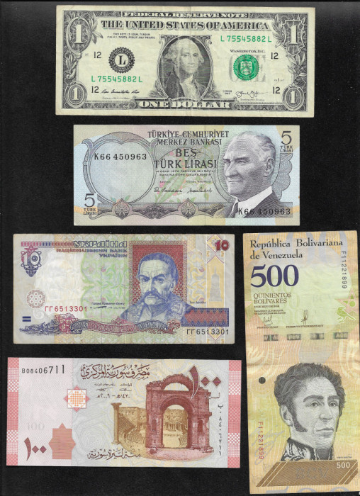 Set #94 15 bancnote de colectie (cele din imagini)