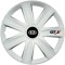 Set 4 Capace Roti GTX Alb R15, Compatibil Cu Kia