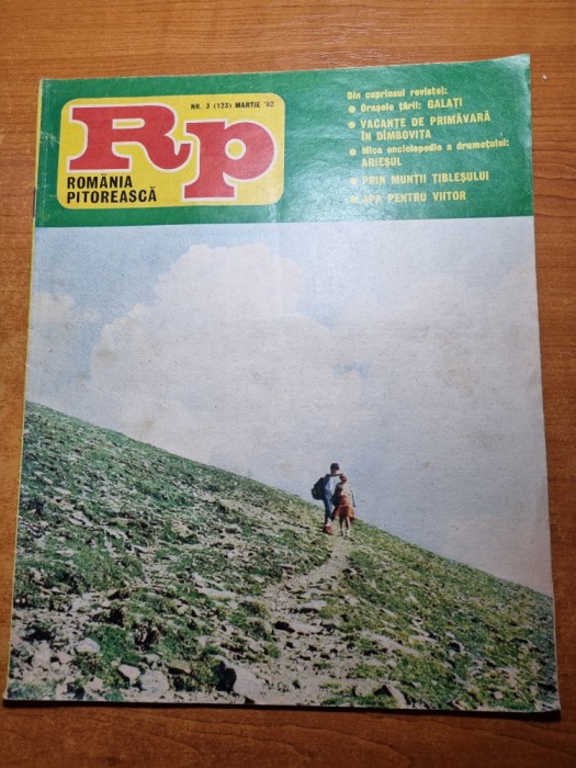 romania pitoreasca martie 1982-vatra dornei,OJT dambovita,ariesul