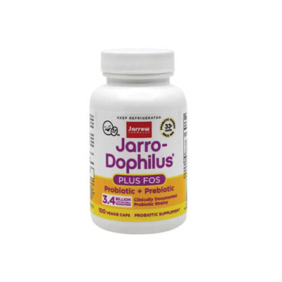 Jarro-Dophilus+FOS, 100cps, Jarrow Formulas foto