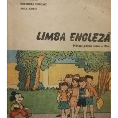 Anca Iliescu - Limba engleza. Manual pentru clasa a III-a (editia 1992)