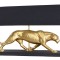 Lampa de masa cu un leopard auriu CW273