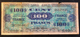 Franta 100 francs franci 1944, Europa