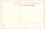 HST CP110 Carte postala austro-ungară ștampilă kuk Infanterieregiment nr 116, Circulata, Printata