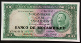 Bancnota 100 ESCUDOS - MOZAMBIQUE (COLONIE PORTUGHEZA) 1961 * Cod 543 - UNC