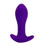Dop Anal Cu Vibratii Massager, Mov, 10.5 cm, Pretty Love