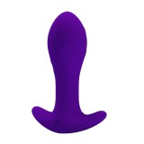 Cumpara ieftin Dop Anal Cu Vibratii Massager, Mov, 10.5 cm